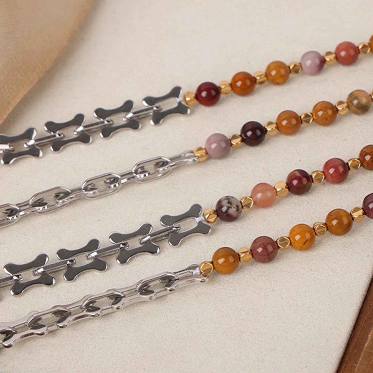 Make It Last Forever Yolk Stone Necklace