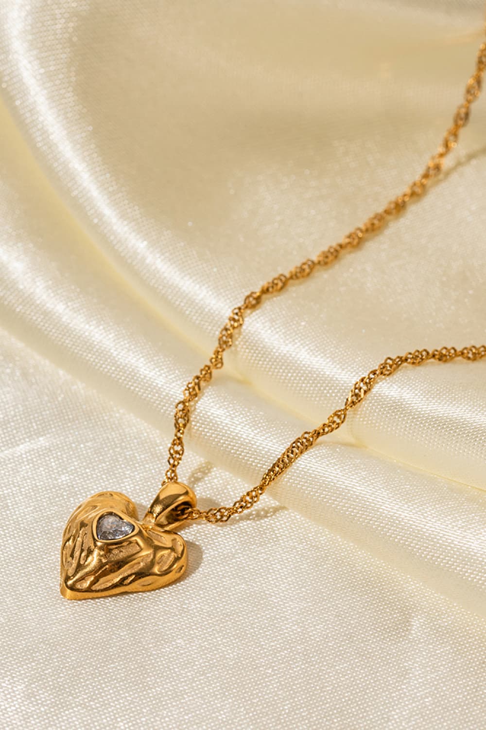 I love My Self ! Heart Pendant Necklace