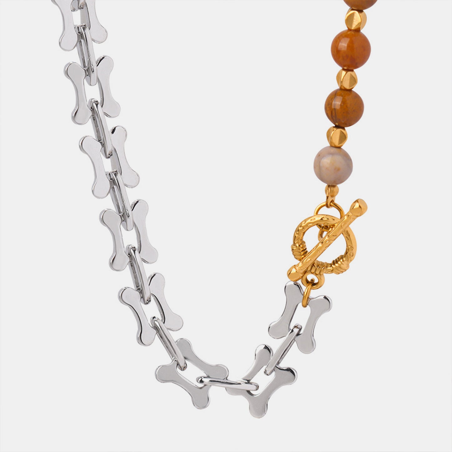 Make It Last Forever Yolk Stone Necklace