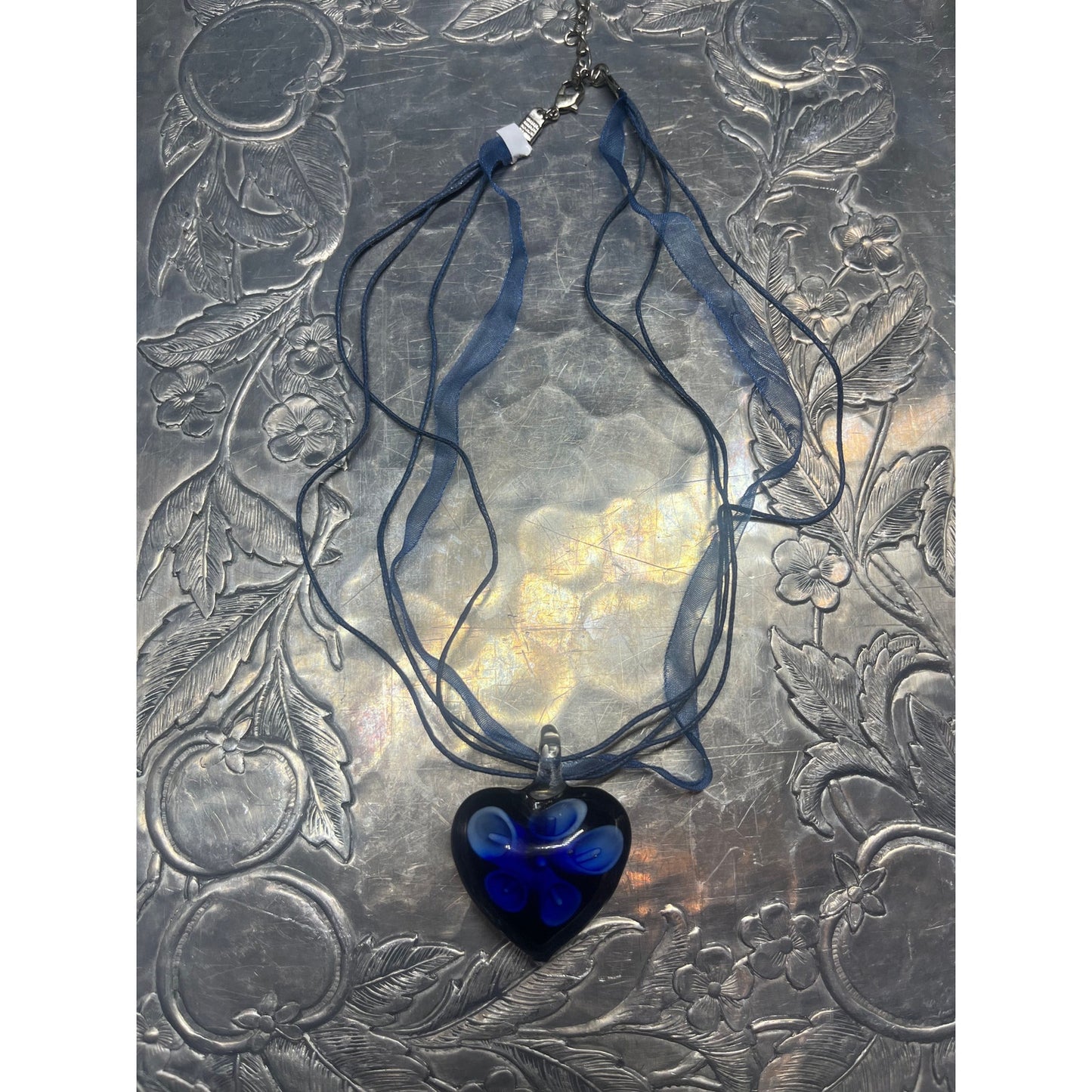 C7 Black & Blue Necklace Length 16inch