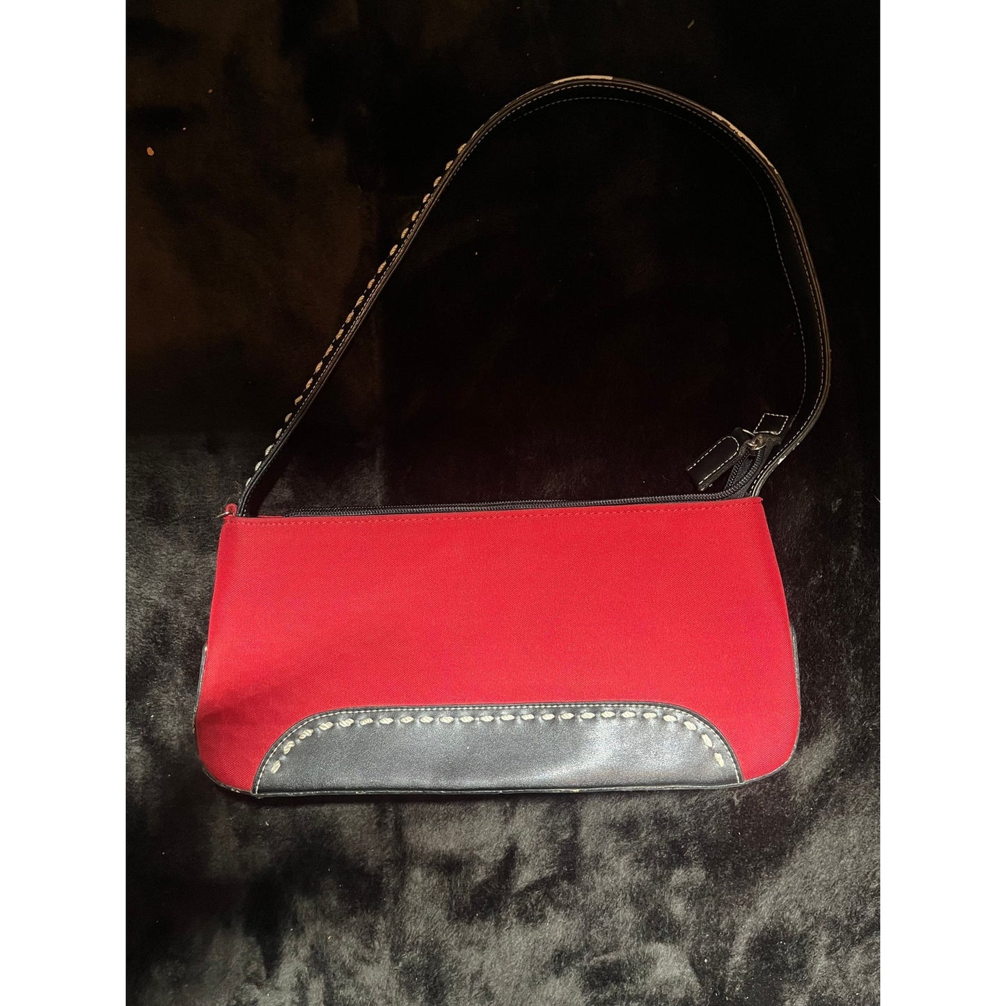 Red Patch Purse
