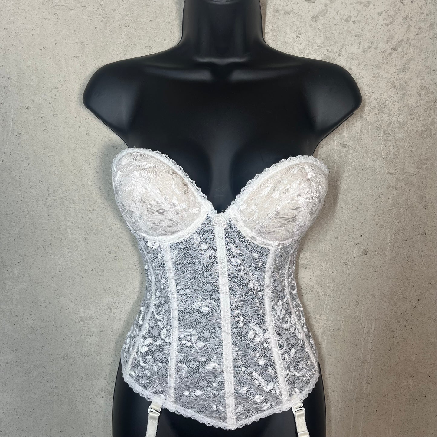 Vintage White Corset