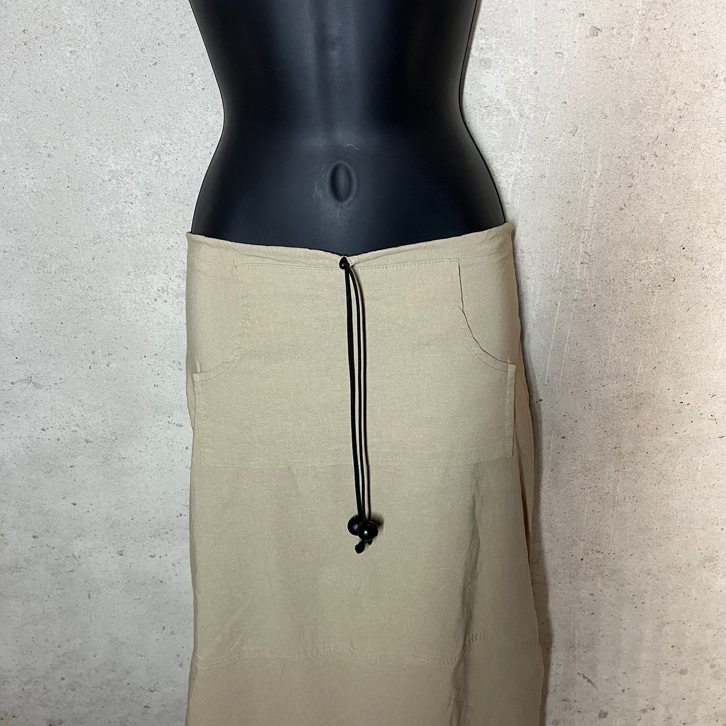 Khaki Maxi Skirt