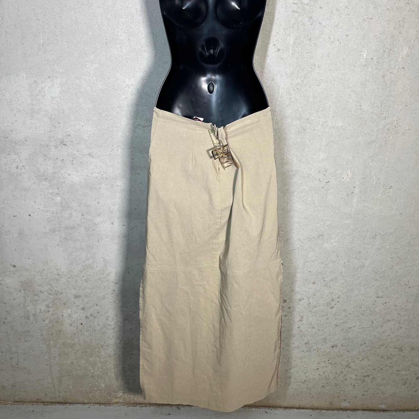 Khaki Maxi Skirt