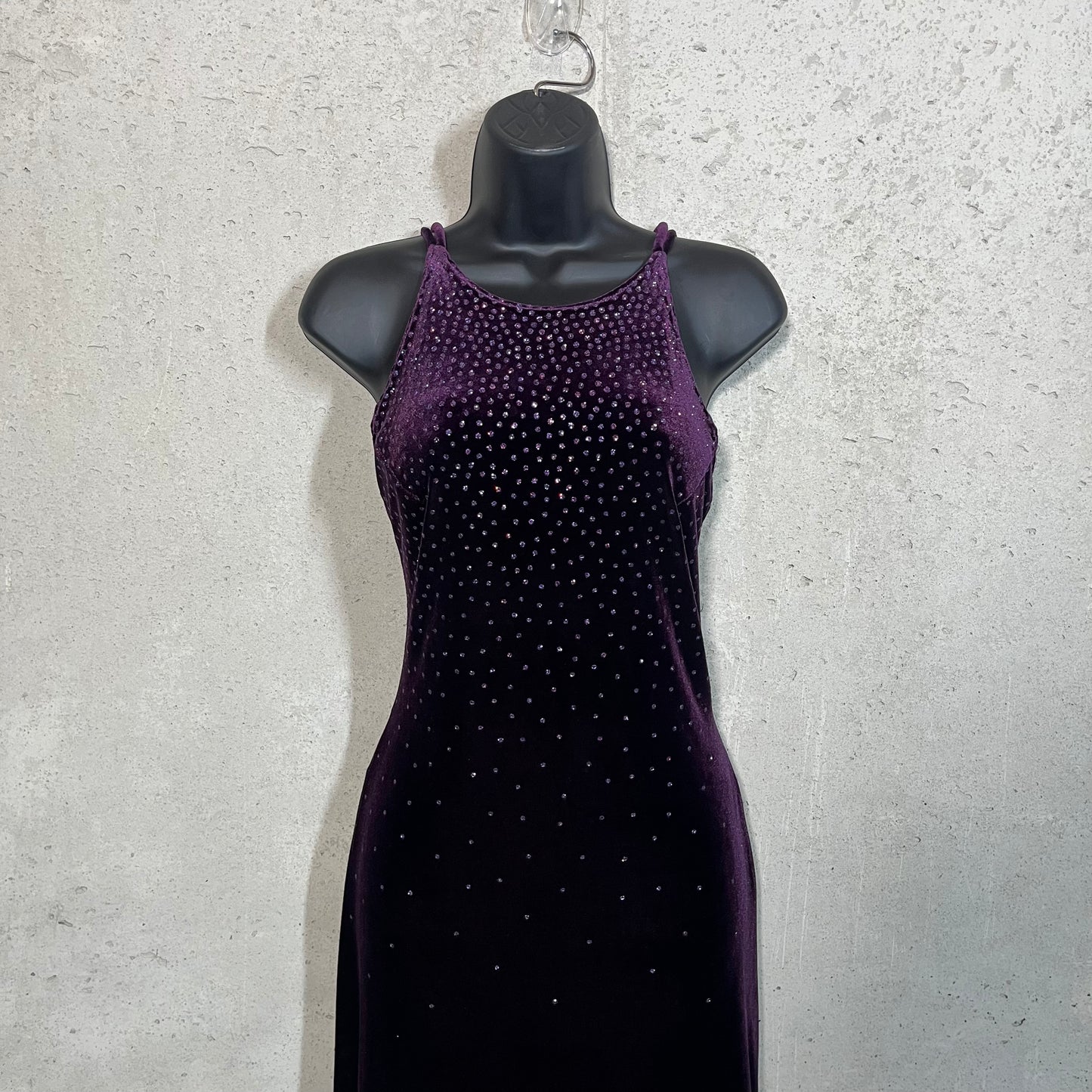 Jump Purple Y2K Prom Formal Dress