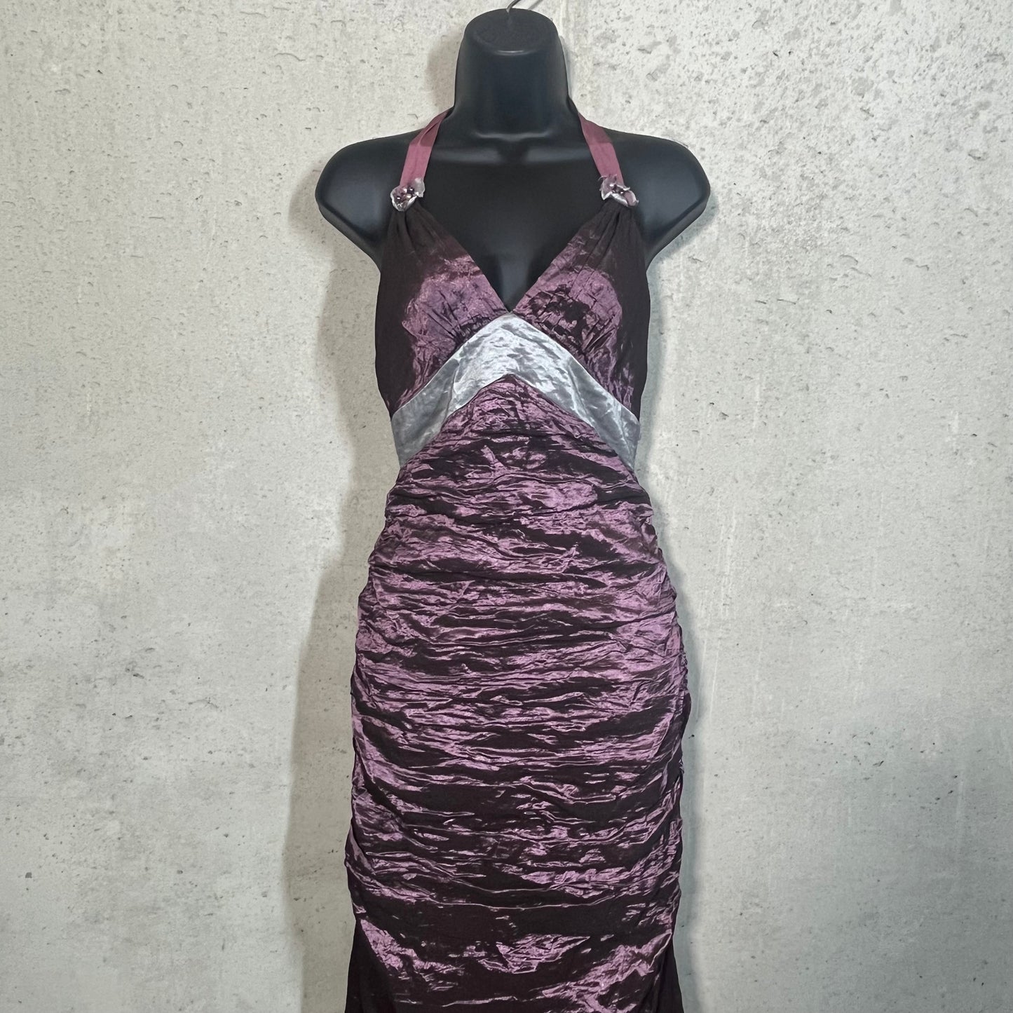 BCBG Purple Y2K Prom Formal Dress