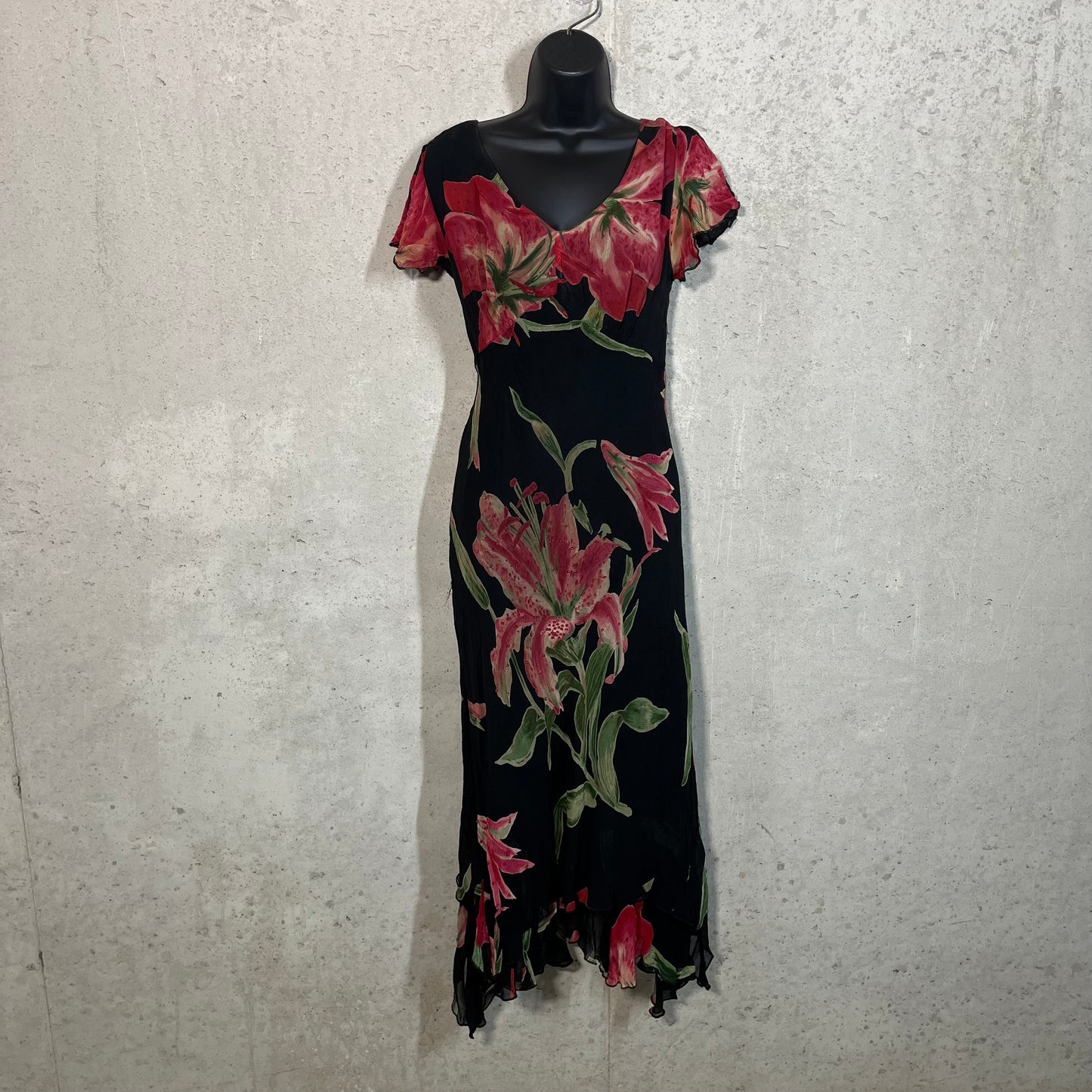 Lola P Floral Spanish Style Formal Dress