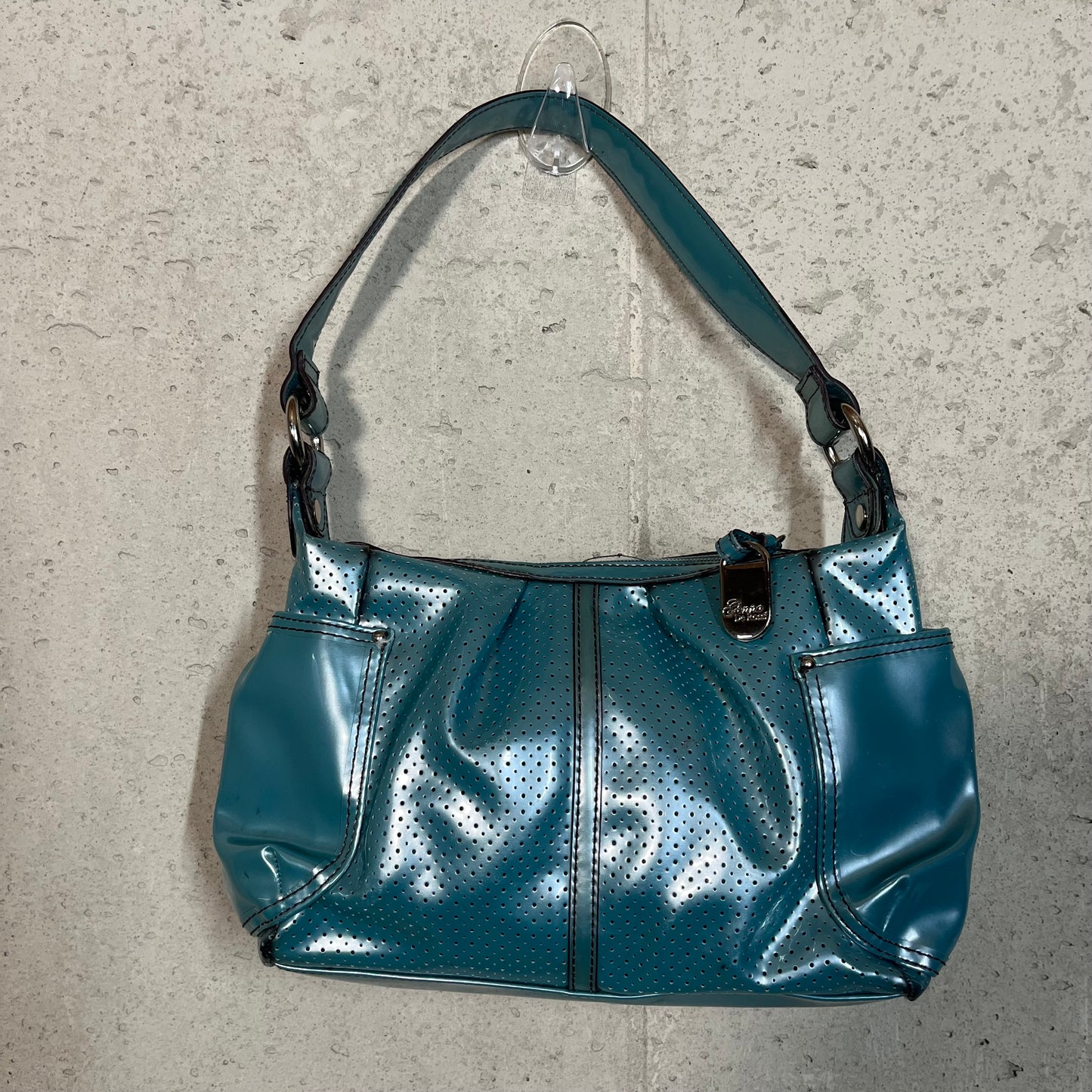 Genna De Rossi Blue Shoulder Purse