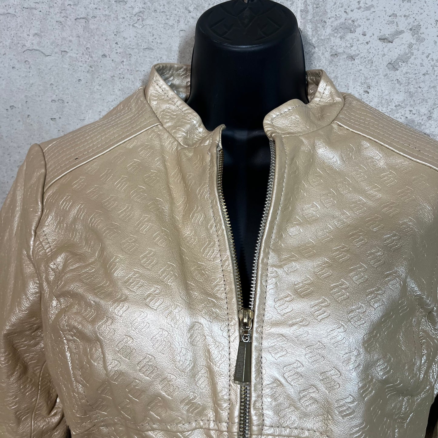 Rockawear Y2K Leather Tan Jacket