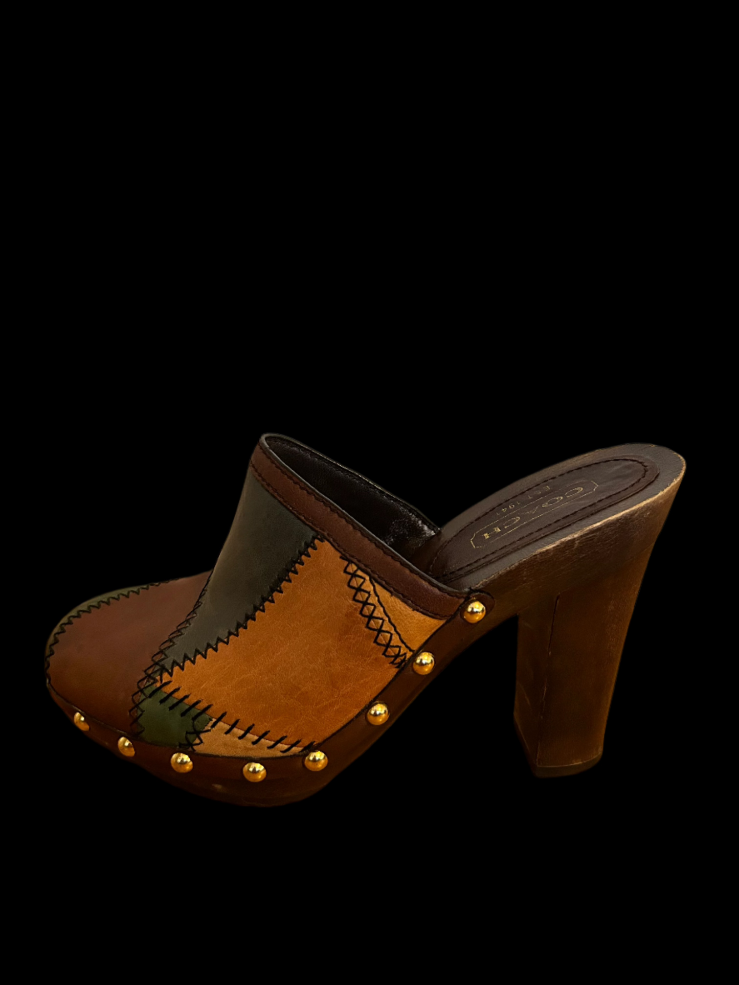 COACH Patch Work Clogs