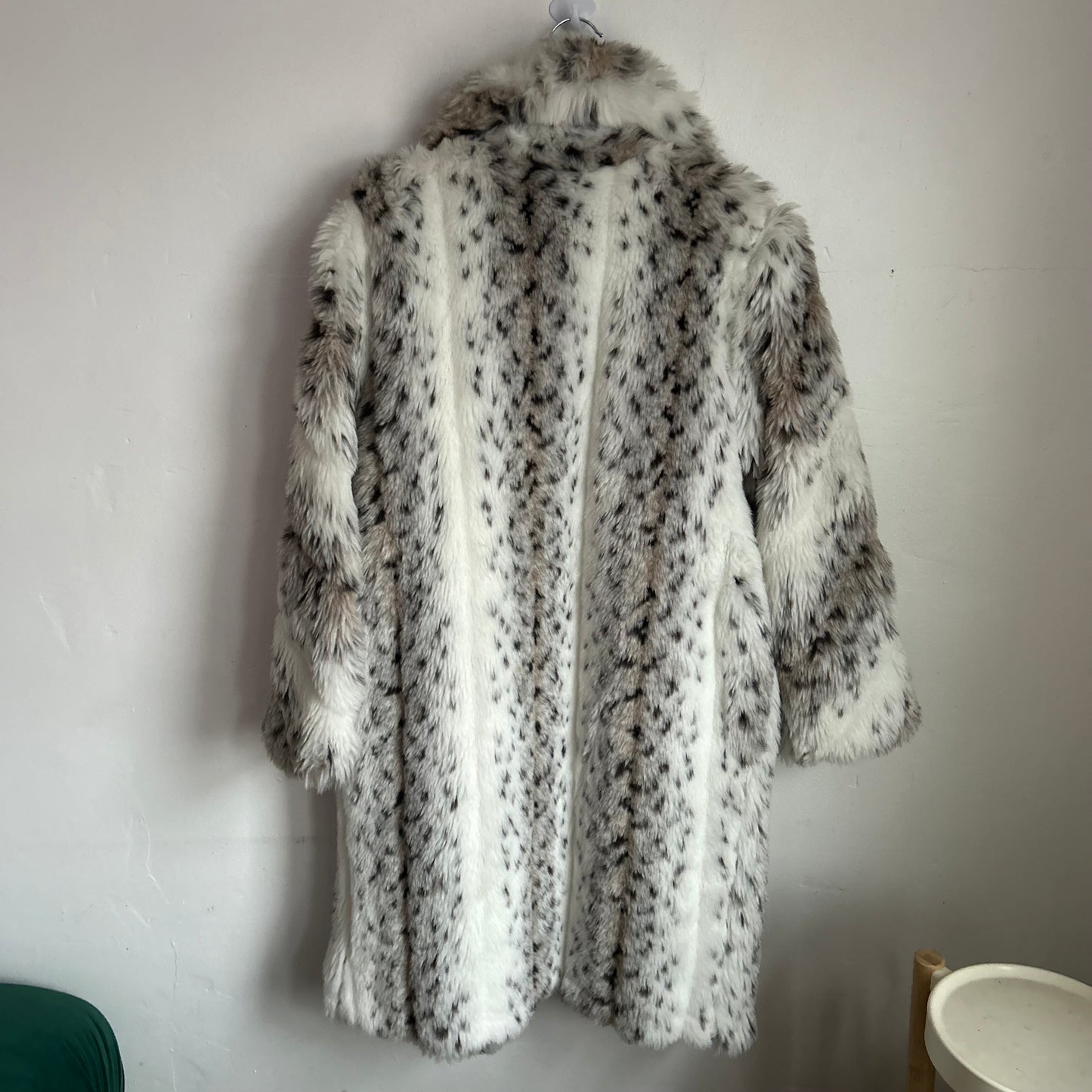Animal Print Fur Coat