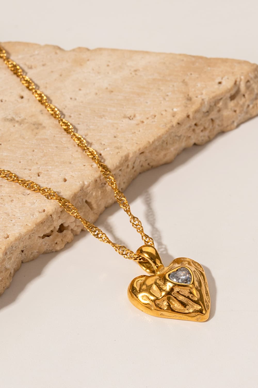 I love My Self ! Heart Pendant Necklace