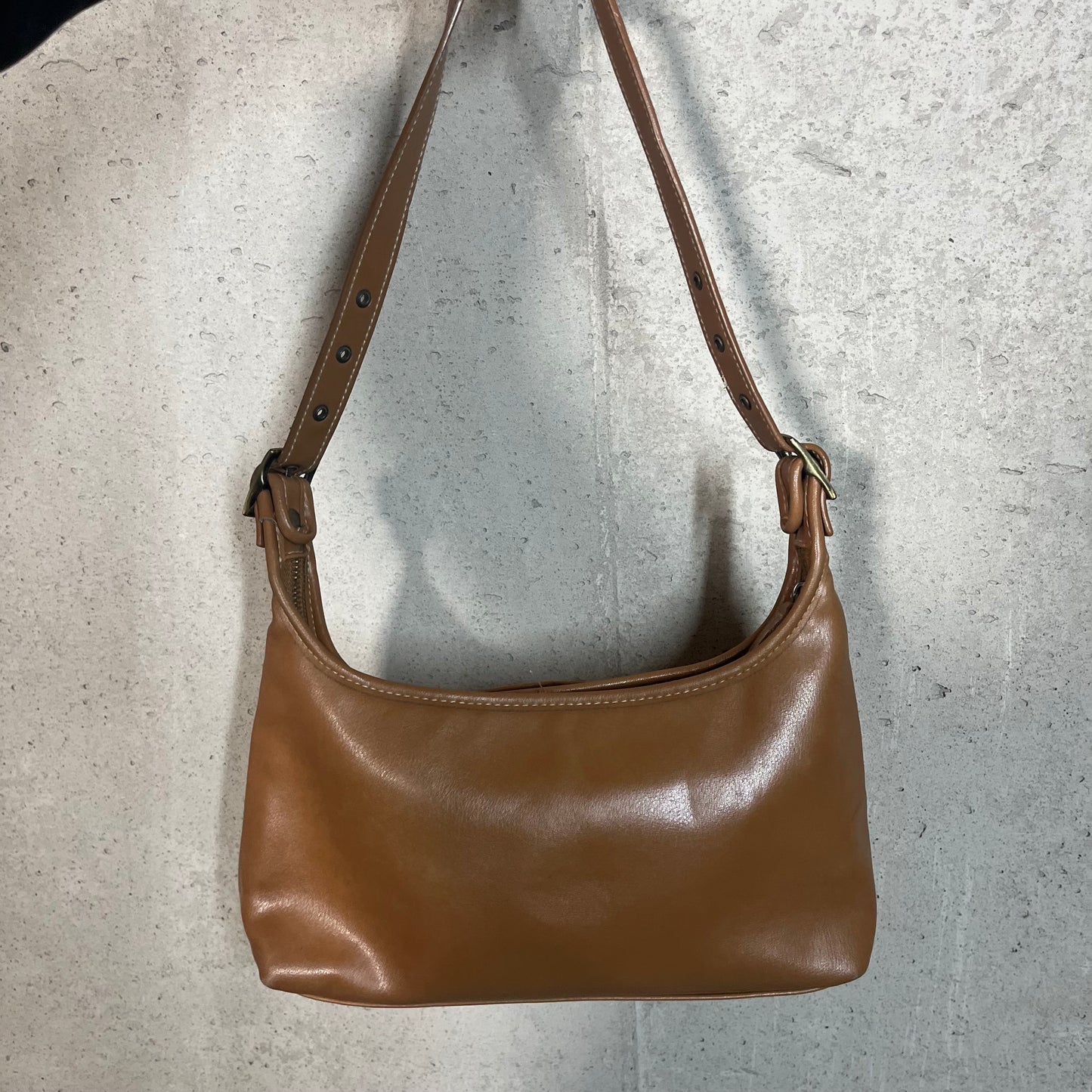 Small Tan mini shoulder purse