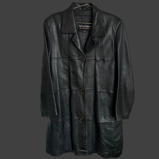 Wilsons Black Leather Jacket