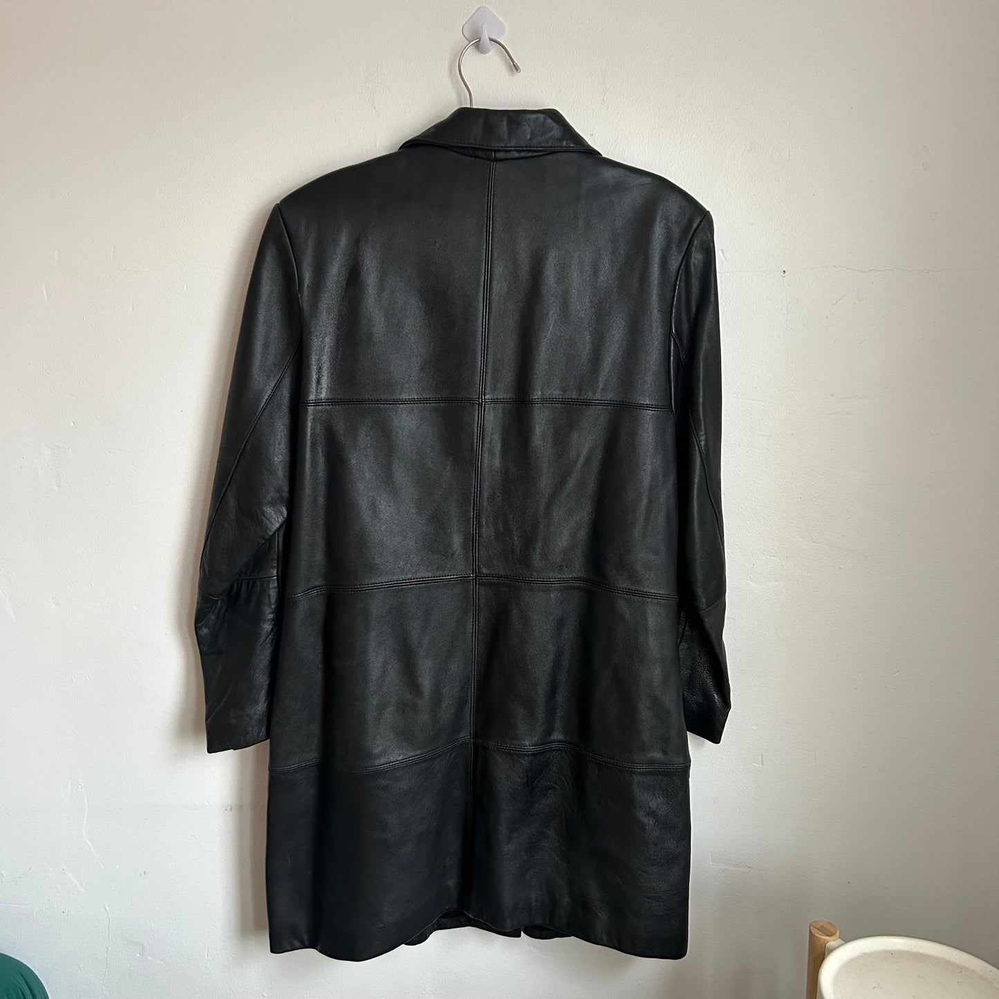 2000s Black Leather Jacket