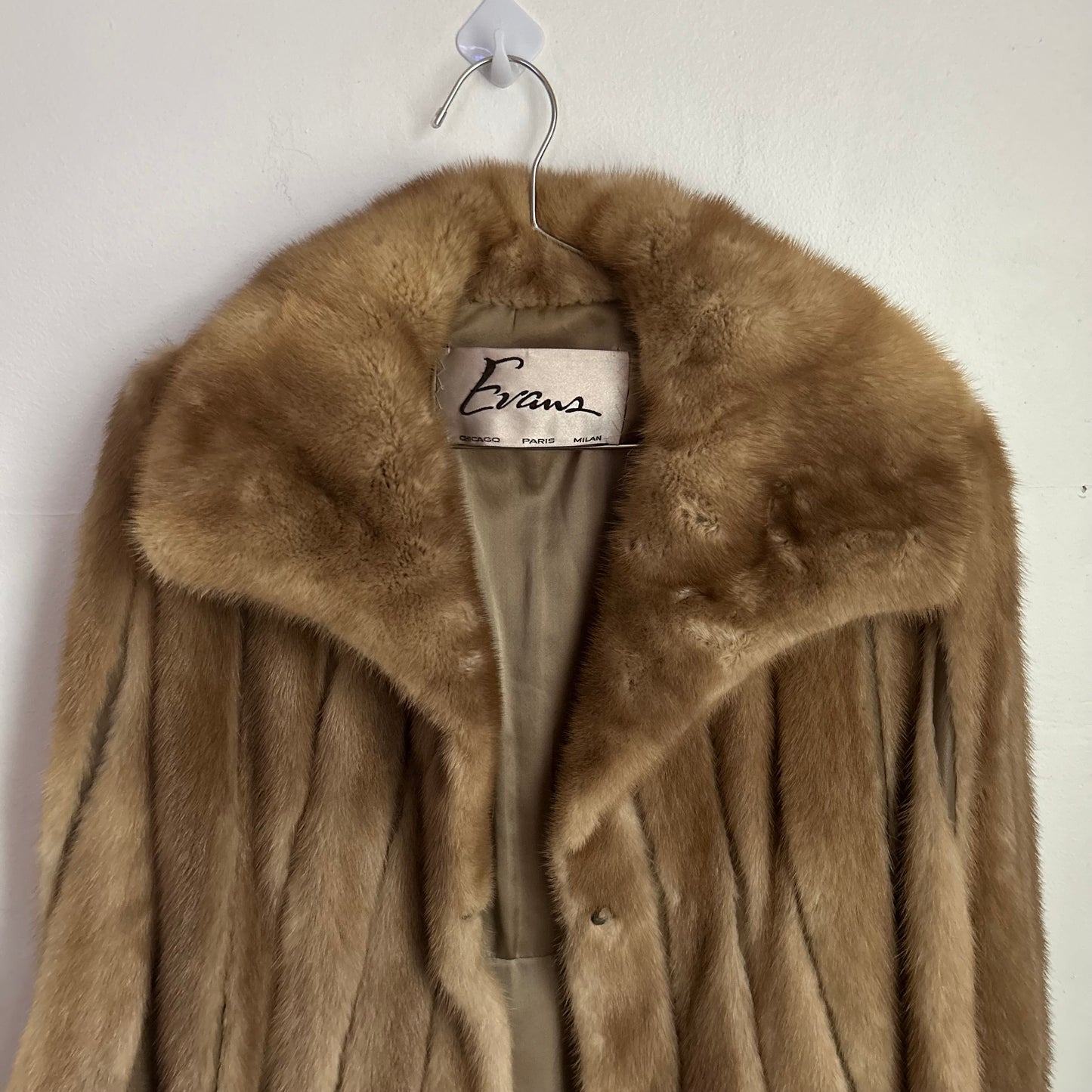 Evans Vintage Fur Coat