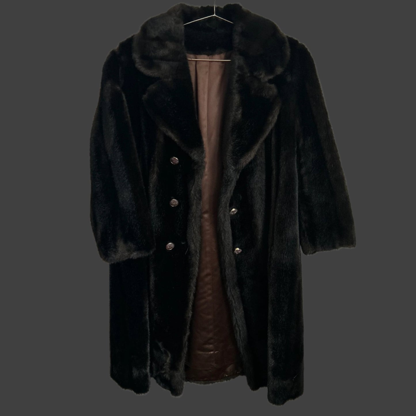 Tissavel France Faux Fur Coat