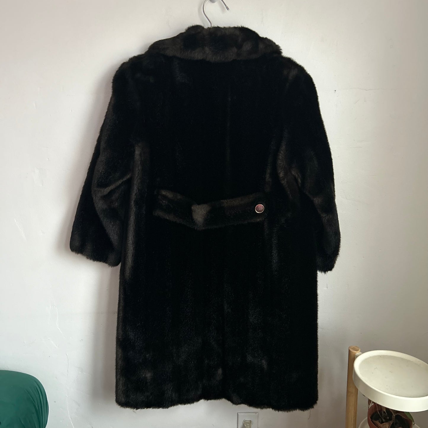 Tissavel France Faux Fur Coat